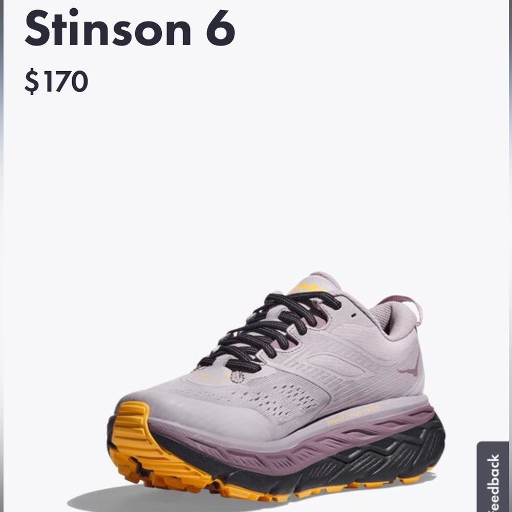 HOKA Stinsons in Lilac